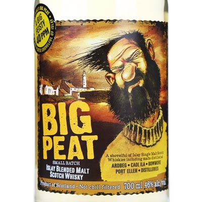 大鼻子艾雷岛混合麦芽苏格兰威士忌 Big Peat Small Batch Islay Blended Malt Scotch Whisky 700ml（无盒）