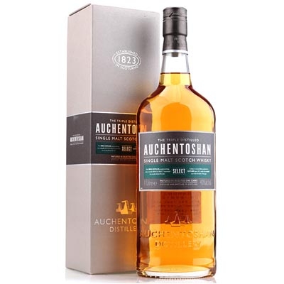 欧肯特轩精选单一麦芽苏格兰威士忌 Auchentoshan Select Single Malt Scotch Whisky 1000ml