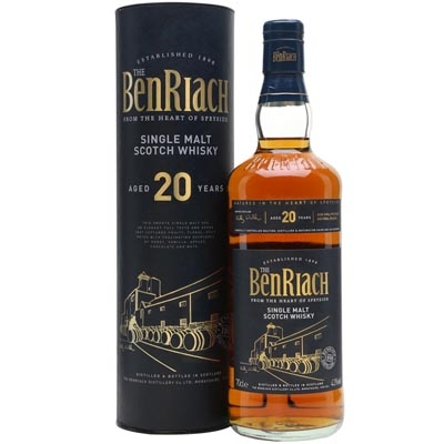 本利亚克20年单一麦芽苏格兰威士忌 BenRiach Aged 20 Years Single Malt Scotch Whisky 700ml