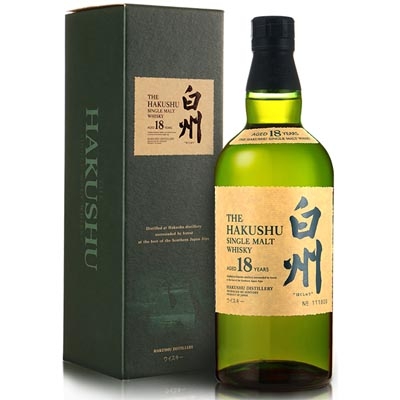 白州18年单一麦芽日本威士忌 The Hakushu Aged 18 Years Single Malt Japanese Whisky 700ml