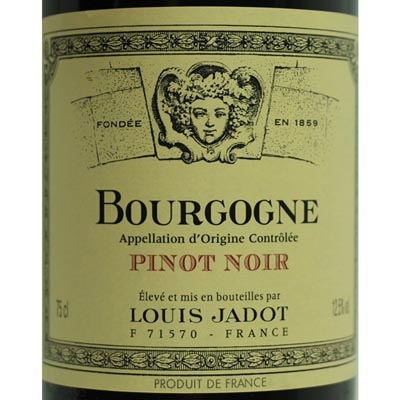 路易亚都世家大区级黑皮诺干红葡萄酒 Louis Jadot Bourgogne Pinot Noir 750ml