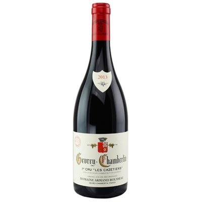 阿曼卢梭父子酒庄卡泽蒂艾热夫雷香贝丹一级园干红葡萄酒 Domaine Armand Rousseau Pere et Fils Les Cazetiers Gevrey-Chambertin Premier Cru 750ml