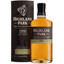 高原骑士1991年单一麦芽苏格兰威士忌 Highland Park 1991 Single Malt Scotch Whisky 700ml