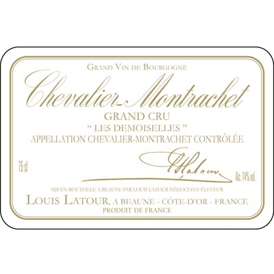 路易斯拉图酒庄多慕泽尔蒙哈榭骑士特级园干白葡萄酒 Louis Latour Les Demoiselles Chevalier-Montrachet Grand Cru 750ml