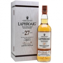 拉弗格27年限量版单一麦芽苏格兰威士忌 Laphroaig Aged 27 Years Limited Edition Islay Single Malt Scotch Whisky 700ml