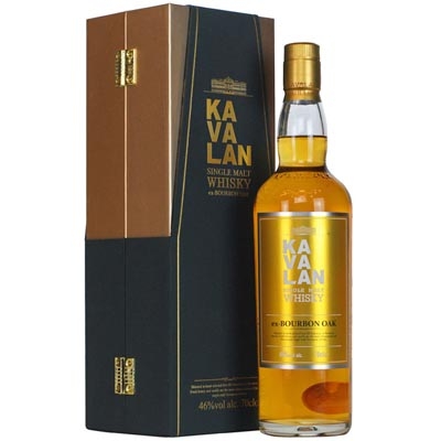 噶玛兰波本桶单一麦芽威士忌 Kavalan Ex-Bourbon Oak Single Malt Whisky 700ml