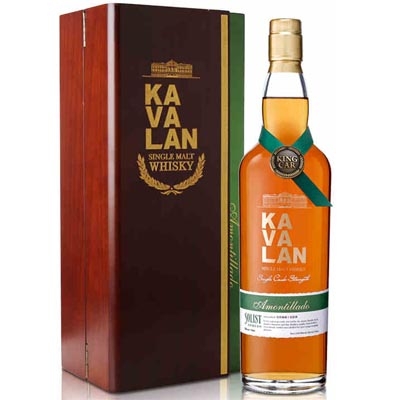 噶玛兰经典独奏Amontillado雪莉桶原酒单一麦芽威士忌 Kavalan Solist Amontillado Sherry Cask Strength Single Malt Whisky 750ml