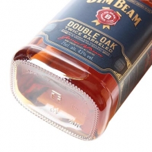 占边双桶波本威士忌 Jim Beam Double Oak Twice Barreled Straight Bourbon Whiskey 750ml