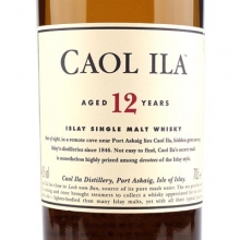 卡尔里拉12年单一麦芽苏格兰威士忌 Caol Ila Aged 12 Years Islay Single Malt Scotch Whisky 700ml