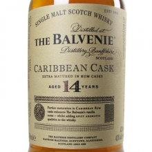 百富14年加勒比桶单一麦芽苏格兰威士忌 The Balvenie Aged 14 Years Caribbean Cask Single Malt Scotch Whisky 700ml