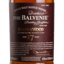 百富17年双桶单一麦芽苏格兰威士忌 The Balvenie Aged 17 Years Doublewood Single Malt Scotch Whisky 700ml