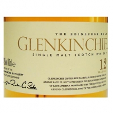 格兰昆奇12年单一麦芽苏格兰威士忌 Glenkinchie 12 Years Old Single Malt Scotch Whisky 700ml