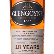 格兰哥尼18年单一麦芽苏格兰威士忌 Glengoyne Aged 18 Years Highland Single Malt Scotch Whisky 700ml