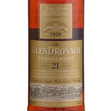 格兰多纳21年百乐门单一麦芽苏格兰威士忌 Glendronach Aged 21 Years Parliament Highland Single Malt Scotch Whisky 700ml