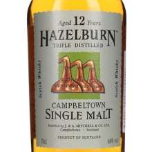 哈索本12年单一麦芽苏格兰威士忌 Hazelburn Aged 12 Years Campbeltown Single Malt Scotch Whisky 700ml