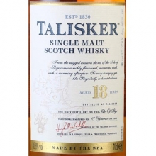 泰斯卡北纬57°单一麦芽苏格兰威士忌 Talisker 57°North Single Malt Scotch Whisky 700ml
