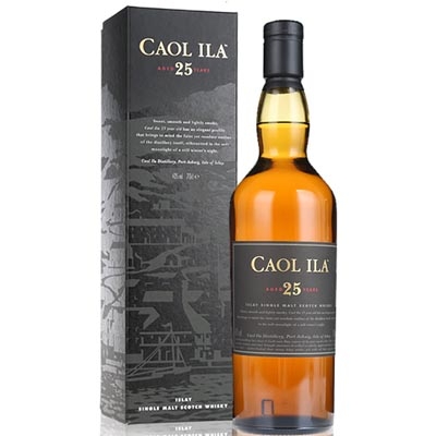 卡尔里拉25年单一麦芽苏格兰威士忌 Caol Ila Aged 25 Years Islay Single Malt Scotch Whisky 700ml