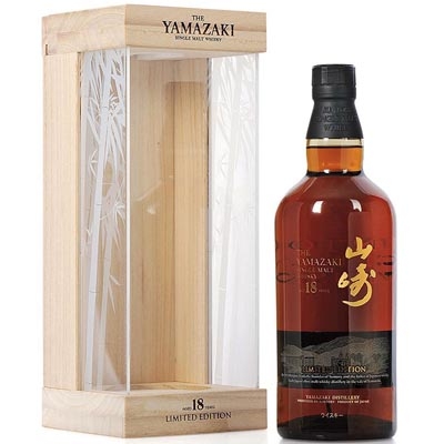 山崎18年限量版单一麦芽威士忌 The Yamazaki Aged 18 Years Limited Edition Single Malt Whisky 700ml