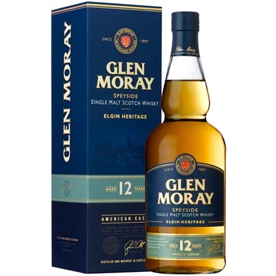 格兰莫雷埃尔金传承12年单一麦芽苏格兰威士忌 Glen Moray Elgin Heritage 12 Year Old Single Malt Scotch Whisky 700ml