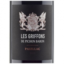 碧尚男爵酒庄副牌干红葡萄酒 Les Griffons de Pichon Baron 750ml