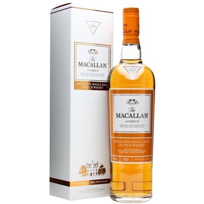 麦卡伦1824美丽桶系列琥珀色单一麦芽苏格兰威士忌 Macallan 1824 Amber Highland Single Malt Scotch Whisky 700ml
