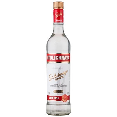 苏联红牌伏特加 Stolichnaya Vodka 750ml