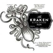 挪威海怪黑朗姆酒 The Kraken Black Spiced Rum 700ml