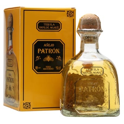 培恩珍藏金樽龙舌兰酒 Patron Tequila Anejo 750ml