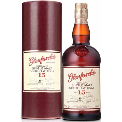 格兰花格15年单一麦芽苏格兰威士忌 Glenfarclas Aged 15 Years Highland Single Malt Scotch Whisky 700ml