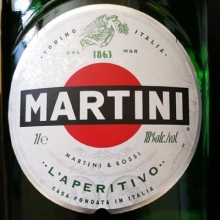 马天尼干威末酒 Martini Extra Dry Vermouth 1000ml