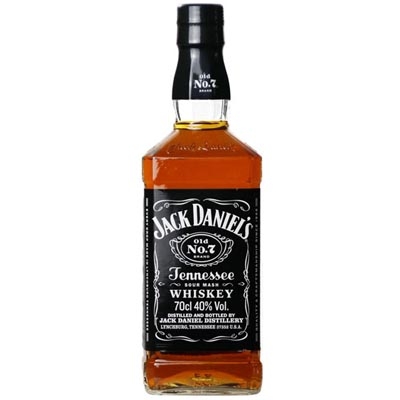 杰克丹尼No.7田纳西州威士忌 Jack Daniel's Black Label Old No.7 Brand Sour Mash Whiskey 700ml