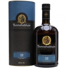 【限时特惠】布纳哈本18年单一麦芽苏格兰威士忌 Bunnahabhain 18YO Islay Single Malt Scotch Whisky 700ml