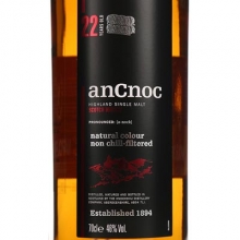 安努克22年单一麦芽苏格兰威士忌 AnCnoc 22 Years Old Highland Single Malt Scotch Whisky 700ml