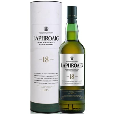 拉弗格18年单一麦芽苏格兰威士忌 Laphroaig Aged 18 Years Islay Single Malt Scotch Whisky 700ml