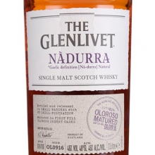 格兰威特纳朵拉欧罗洛索雪莉桶单一麦芽苏格兰威士忌 Glenlivet Nadurra Oloroso Matured Single Malt Scotch Whisky 1000ml