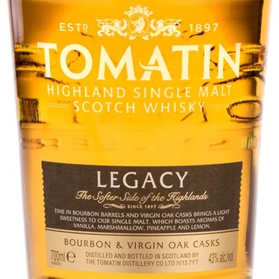 汤玛丁传奇单一麦芽苏格兰威士忌 Tomatin Legacy Highland Single Malt Scotch Whisky 700ml