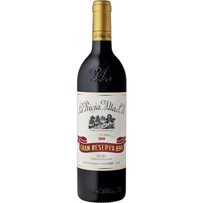 橡树河畔酒庄特级珍藏890干红葡萄酒 La Rioja Alta Gran Reserva 890 750ml