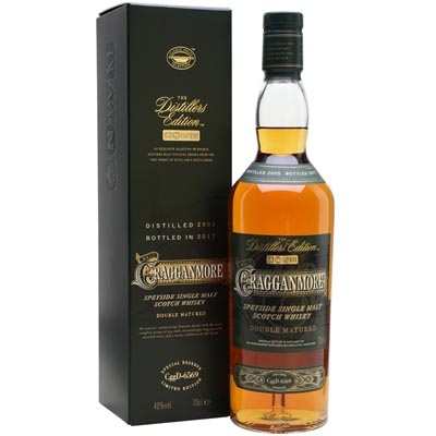 克莱根摩酒厂限定版单一麦芽苏格兰威士忌 Cragganmore Distillers Edition Single Malt Scotch Whisky 700ml