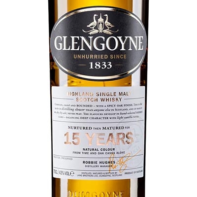 格兰哥尼15年雪莉桶单一麦芽苏格兰威士忌 Glengoyne Aged 15 Years Sherry Cask Highland Single Malt Scotch Whisky 700ml
