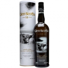 格兰帝12年单一麦芽苏格兰威士忌 Glen Scotia Aged 12 Years Campbeltown Single Malt Scotch Whisky 700ml