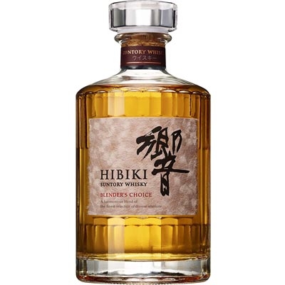 三得利响调酒师精选日本调和威士忌 Suntory Hibiki Blender's Choice Blended Whisky 700ml（无盒）