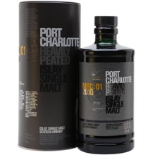 布赫拉迪波夏MRC:01单一麦芽苏格兰威士忌 Bruichladdich Port Charlotte MRC:01 2010 Heavily Peated Single Malt Scotch Whisky 700ml