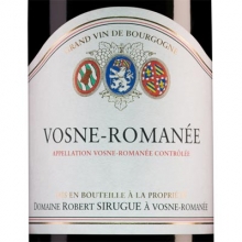 西鲁格酒庄沃恩罗曼尼村干红葡萄酒 Domaine Robert Sirugue Vosne-Romanee 750ml