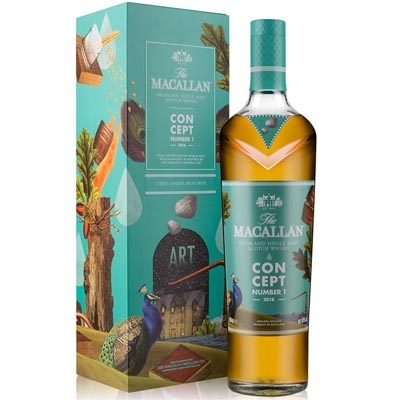 麦卡伦概念1号单一麦芽苏格兰威士忌 The Macallan Concept Number 1 Single Malt Scotch Whisky 700ml
