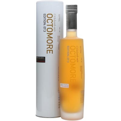 布赫拉迪泥煤怪兽7.3版单一麦芽苏格兰威士忌 Bruichladdich Octomore 169 Scottish Barley Edition 07.3 Single Malt Scotch Whisky 700ml
