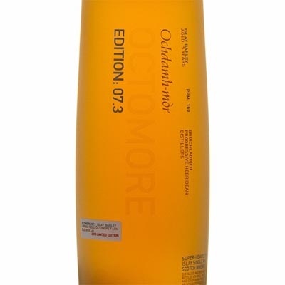 布赫拉迪泥煤怪兽7.3版单一麦芽苏格兰威士忌 Bruichladdich Octomore 169 Scottish Barley Edition 07.3 Single Malt Scotch Whisky 700ml