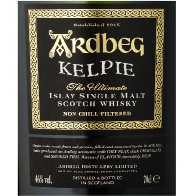 阿德贝哥海妖2017年限量版单一麦芽苏格兰威士忌 Ardbeg Kelpie Limited Edition 2017 Islay Single Malt Scotch Whisky 700ml