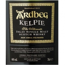 阿贝海妖2017年限量版单一麦芽苏格兰威士忌 Ardbeg Kelpie Limited Edition 2017 Islay Single Malt Scotch Whisky 700ml