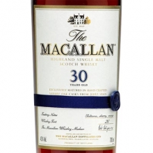 麦卡伦30年雪莉桶单一麦芽苏格兰威士忌 Macallan 30YO Sherry Oak Highland Single Malt Scotch Whisky 700ml