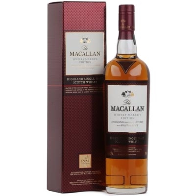 麦卡伦1824系列大师风华单一麦芽苏格兰威士忌 Macallan 1824 Maker's Edition Highland Single Malt Scotch Whisky 700ml